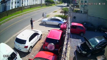 Car Gets Crushed During Photo Shoot