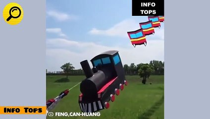 These kites made by artist Feng Tsan-Huang are one of a kind