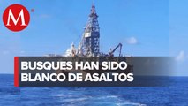 Senado pide a Marina informe sobre robo en plataformas petroleras de Campeche