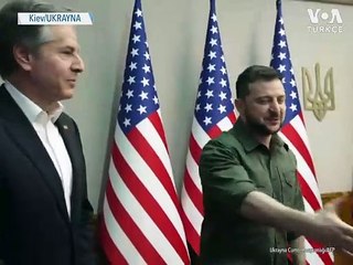 ABD'li Bakanlar Kiev’de Zelenski ile Görüştü