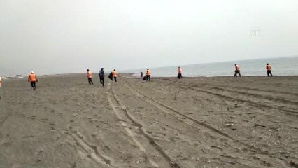 Sahillerinde Suriye kaynaklı deniz kirliliği kalıntılarına rastlandı