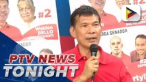 Presidential candidate Leody De Guzman holds campaign sortie in Tondo, Manila