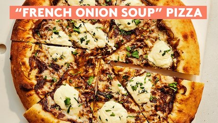 "French Onion Soup" Pizza