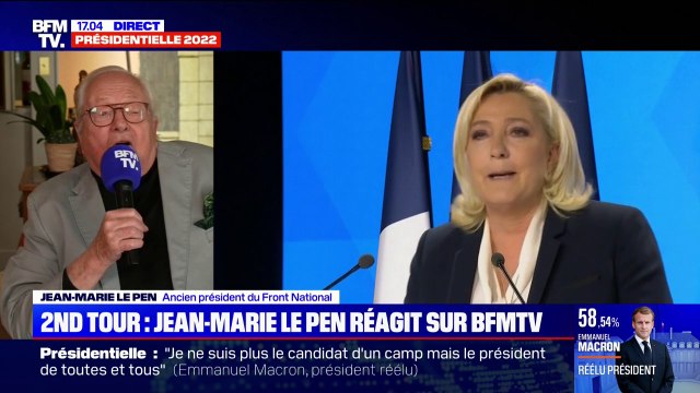 Jean-Marie Le Pen sur le programme de Marine Le Pen: C'était celui qui était le plus proche de mes pensées