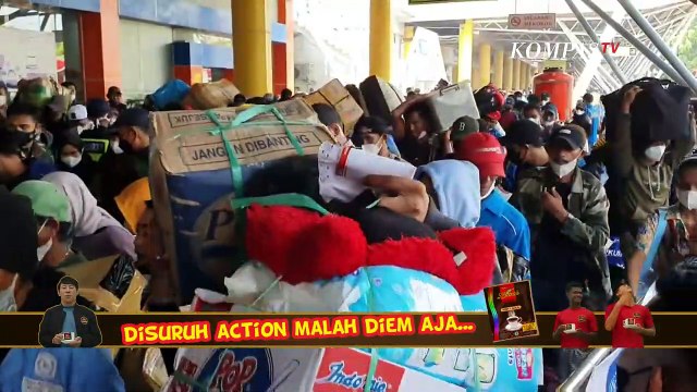 Pelabuhan Tanjung Priok Dipenuhi Pemudik Hingga Kendaraan Berpelat Genap Diarahkan ke Luar Tol
