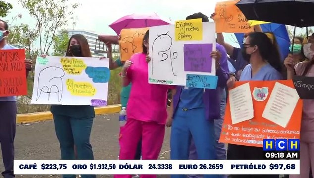 ¡Desesperados! Médicos continúan exigiendo pagos retrasados y sus respectivos acuerdos