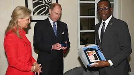 Sophie and Prince Edward mocked for ‘tone-deaf’ and 'narcissistic' gift to St Lucia leader