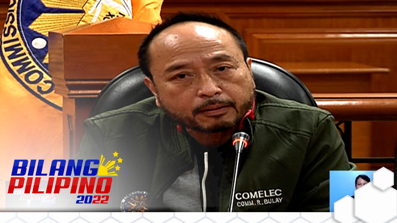 COMELEC Comm. Bulay, kumambyo sa kanyang banta sa mga kritiko