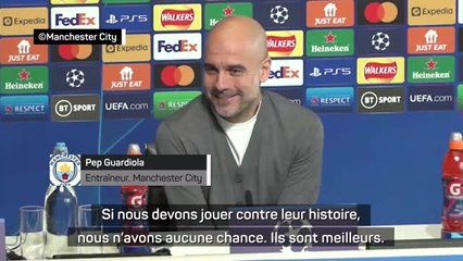 Demies - Guardiola : "Contre l'histoire du Real Madrid, nous n'avons aucune chance"