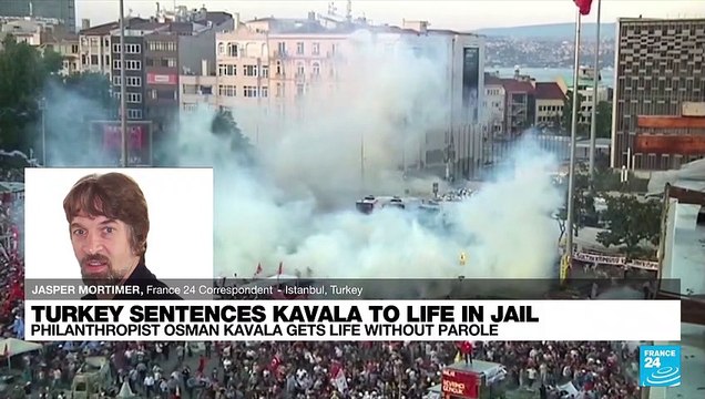 Turkish court sentences Erdogan critic Kavala to life in jail