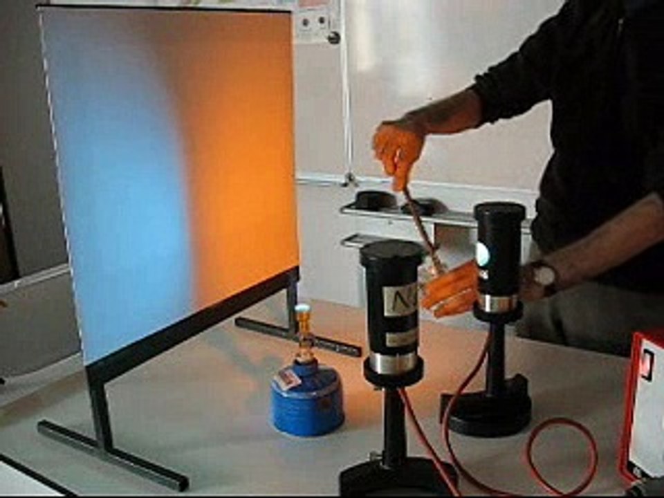 Absorption et émission de la raie du sodium