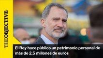 El Rey hace público un patrimonio personal de más de 2,5 millones de euros