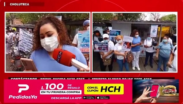 En asambleas informativas personal del hospital de Choluteca exigiendo insumos, pagos y acuerdos