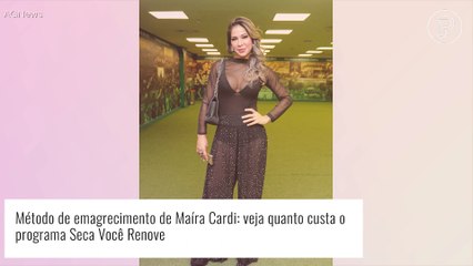 Quanto custa o programa de emagrecimento de Maíra Cardi? Saiba com funciona dieta da artista!
