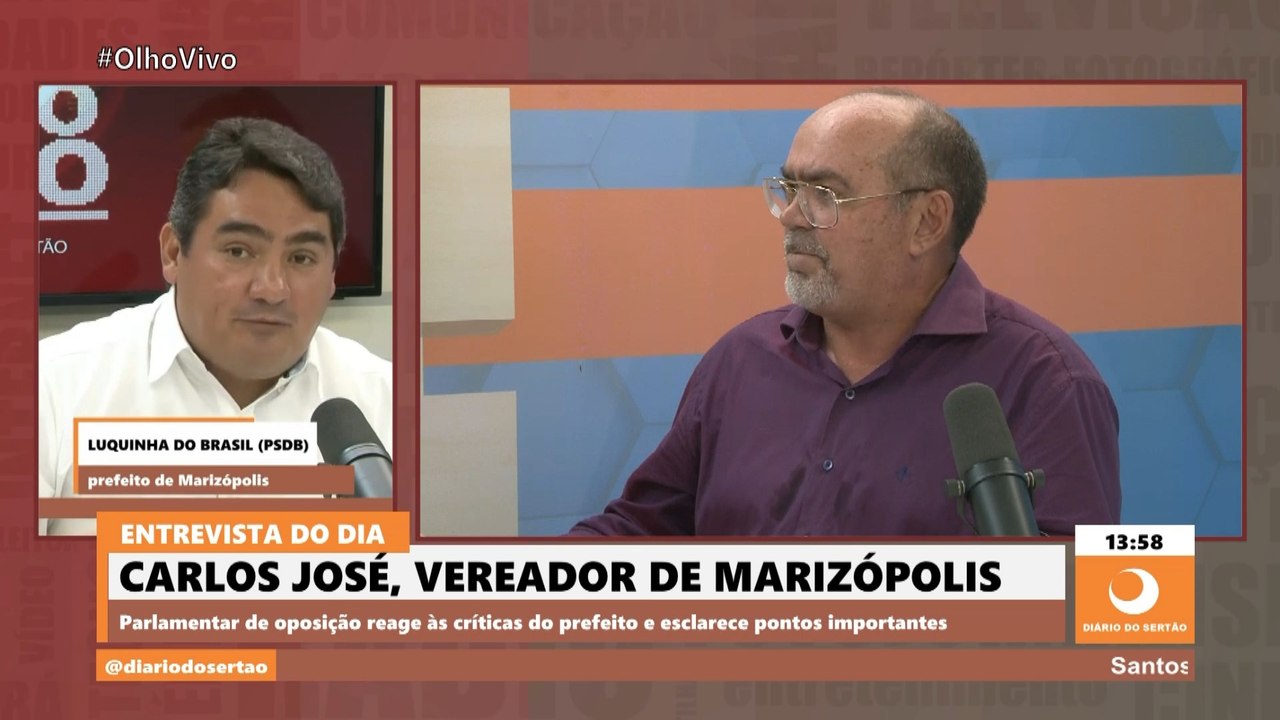 Vereador Carlos José rebate prefeito Luquinha do Brasil de Marizópolis e faz graves denúncias