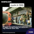 Beredar Potret Lawas Mudik Naik Transportasi Umum Tahun 1999, Warganet Nostalgia