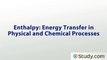 Enthalpy- Energy Transfer in Physical and Chemical Processes