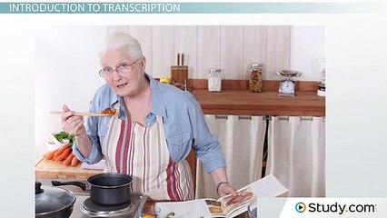 Transcription of Messenger RNA (mRNA) from DNA -