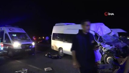 Diyarbakır'da feci kaza: 1 ölü, 3'ü ağır 5 yaralı