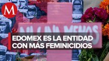 Primer trimestre de 2022 registra 229 feminicidios; Edomex encabeza la lista