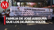 A un mes de la desaparición de José Octavio Avilés, familia señala abandono de las autoridades