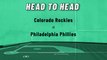 Colorado Rockies At Philadelphia Phillies: Total Runs Over/Under, April 25, 2022