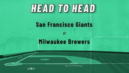 San Francisco Giants At Milwaukee Brewers: Total Runs Over/Under, April 25, 2022