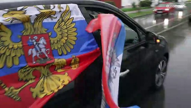 Пророссийский автопробег в Германии