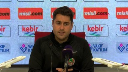 SPOR Demir Grup Sivasspor - Aytemiz Alanyaspor maçının ardından