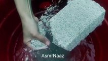 Gritty White Sand Cement Dry Water Crumbles Cr: ASMR Naaz