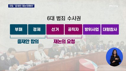국힘 "검수완박 중재안 재논의해야"…윤 당선인 우려가 '영향'
