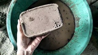 Gritty Crunchy Sand Cement Water Dip Crumbling Cr: ASMR Crumbles