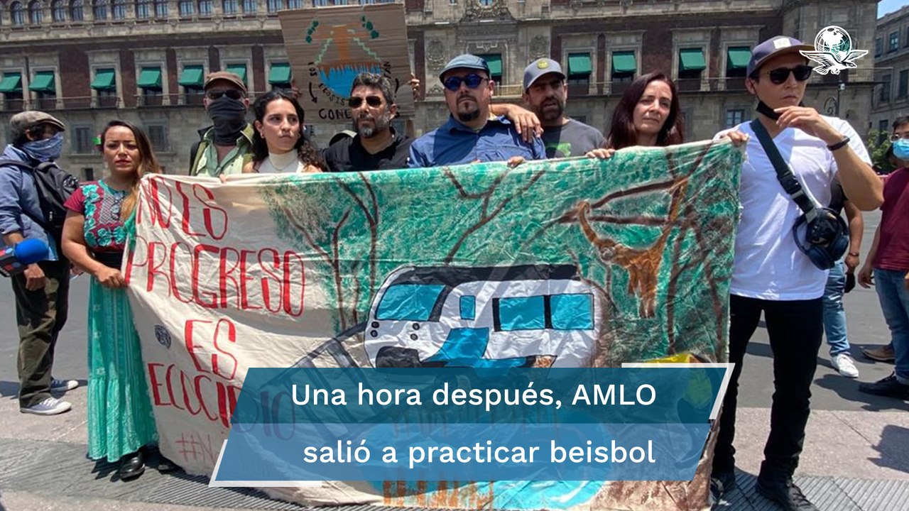 Ambientalistas reprochan a AMLO cancelar reunión; lo invitan a visitar Tramo 5 del Tren Maya