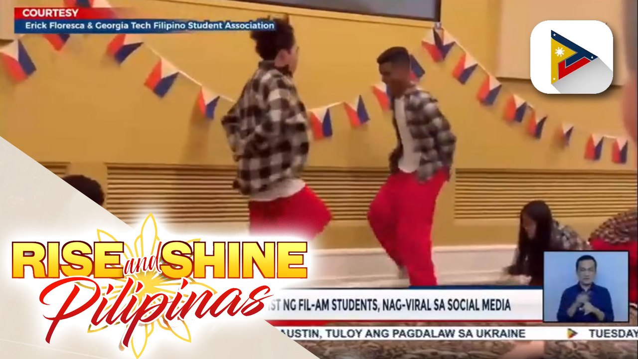 Tinikling with a modern twist ng Fil-Am students, nag-viral sa social media