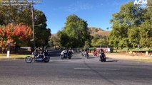 287 Party Unlimited riders pass through Jingella for annual ANZAC poker run | April 26 2022 | Border Mail