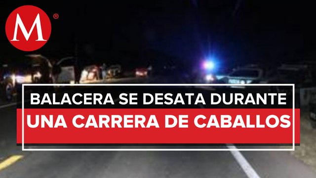 En Chihuahua, ataque armado en carrera de caballos deja 7 muertos