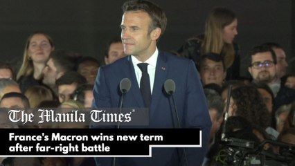 France's Macron wins new term after far-right battle