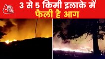 Massive fire in Gurugram, 35 fire tenders on spot