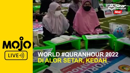 Descargar video: World #QuranHour 2022 di Alor Setar Kedah