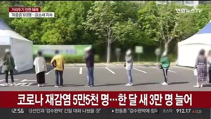코로나 재감염 5만5천 명…한 달 새 3만 명 늘어