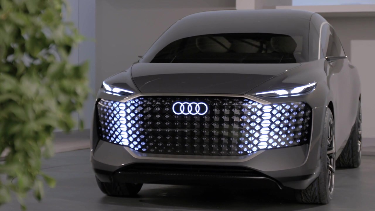Audi urbansphere concept - Sichtbare Technologie - das Licht