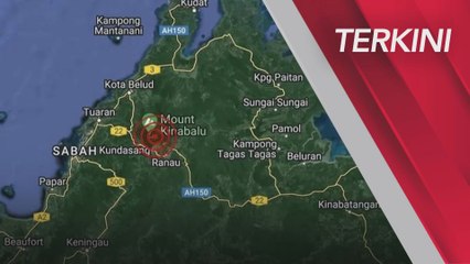 [TERKINI] Gempa bumi lemah di Kundasang, Sabah