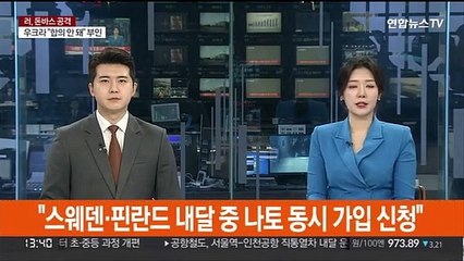 "스웨덴·핀란드 내달 중 나토 동시 가입신청"