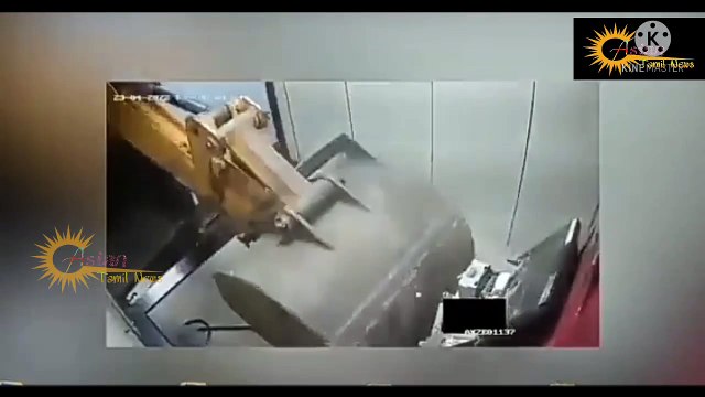 ATM robbed with the help of JCP | ஜேசிபி மூலம் ஏடியம் இயந்திரத்தை திருட்டு #Asiantamilnews