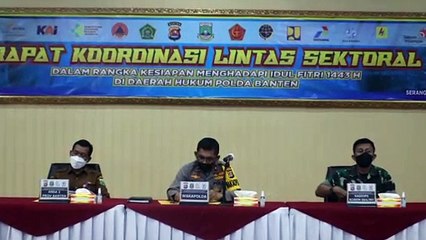 Polda Banten Gelar Rakor Lintas Sektoral