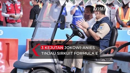 3 Fakta dari Kejutan Jokowi-Anies Tinjau Sirkuit Formula E!