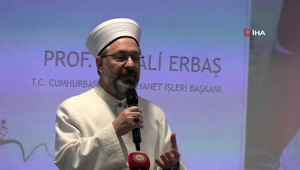 Ali Erbaş o ülkede camii açılışı yaptı! "Ezan insanın ruhunu besler"