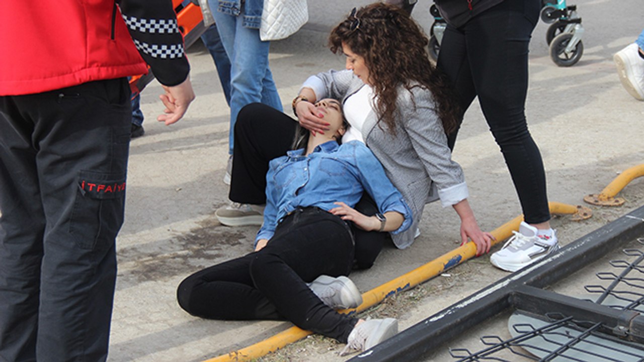 İş yerini açmak isteyen güvenlik görevlisi dehşeti yaşadı