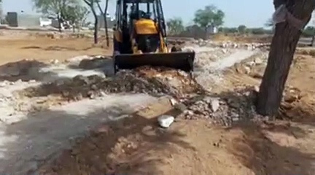 राजधानी जयपुर में चला जेडीए का बुलडोजर... देखिए...