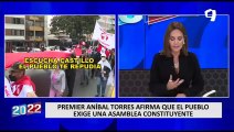 PCM: Aníbal Torres brinda mayores detalles sobre la Asamblea Constituyente